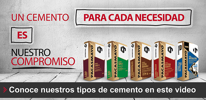Conoce nuestros tipos de cemento en este video